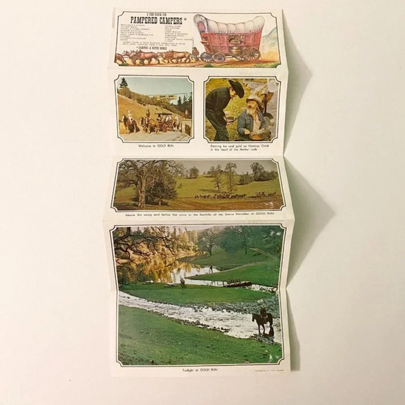 Vintage 1970s Dude Ranch For Pampered Campers Motor Homes California Brochure - Picture 4 of 12